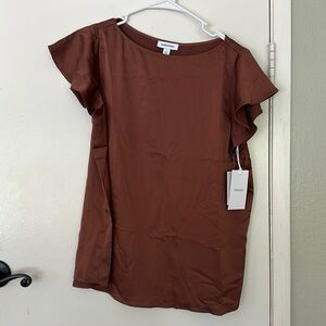 Brown blouse